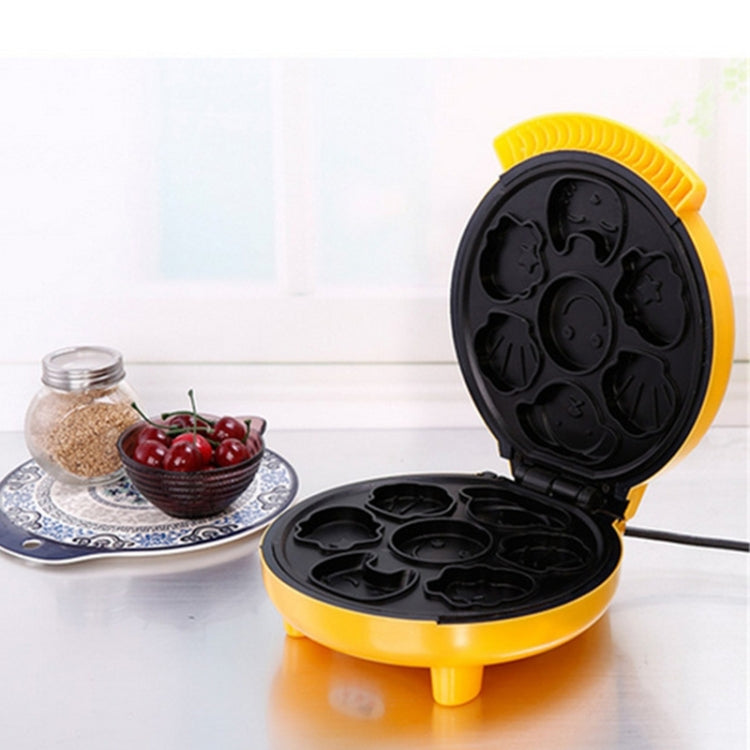 Household Cake Machine Double-sided Heating Baking Machine, Plug Type:US Plug(Yellow) - free shipping - PMC TechLife - Order now!