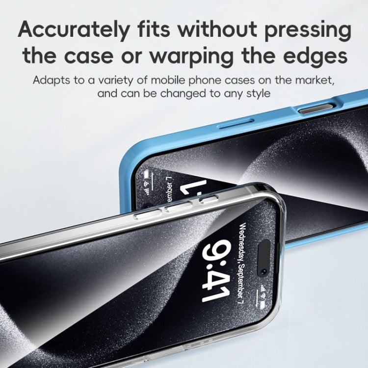 For iPhone 16 Plus ZGA 0.33mm 2.5D Anti-static HD Tempered Glass Film - free shipping - PMC Jewellery - Order now!