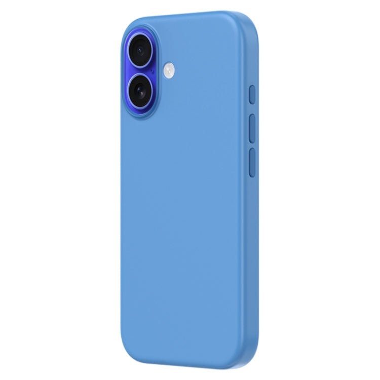 For iPhone 16 Plus ZGA Colorful Liquid Silicone Magsafe Phone Case(Blue) - iPhone 16 Plus Cases by ZGA | Online Shopping South Africa | PMC Jewellery | Buy Now Pay Later Mobicred