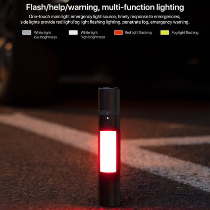 Original Xiaomi Mijia Multifunctional Flashlight 1000LM IPX4 with Side Light(Black) - LED Flashlight by Xiaomi | Online Shopping South Africa | PMC Jewellery | Buy Now Pay Later Mobicred