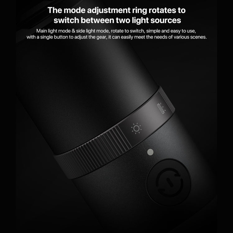 Original Xiaomi Mijia Multifunctional Flashlight 1000LM IPX4 with Side Light(Black) - LED Flashlight by Xiaomi | Online Shopping South Africa | PMC Jewellery | Buy Now Pay Later Mobicred