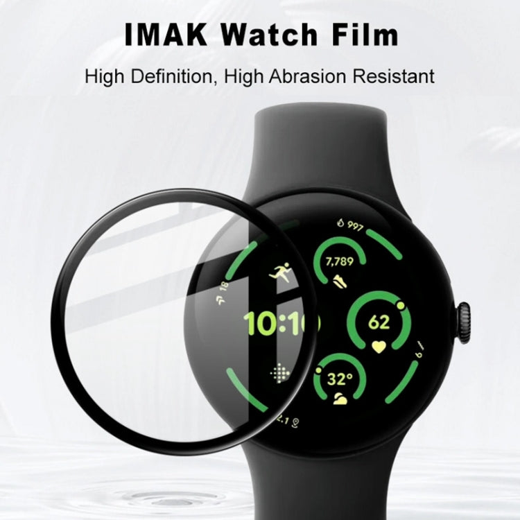 For Google Pixel Watch 3 45mm imak Plexiglass HD Watch Protective Film - free shipping - PMc TechLife - Order now!