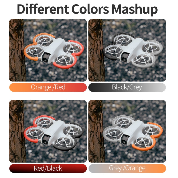 For DJI Neo Sunnylife Propeller Protective Guard Anti-collision Ring Cover(Orange) - free shipping - PMC TechLife - Order now!