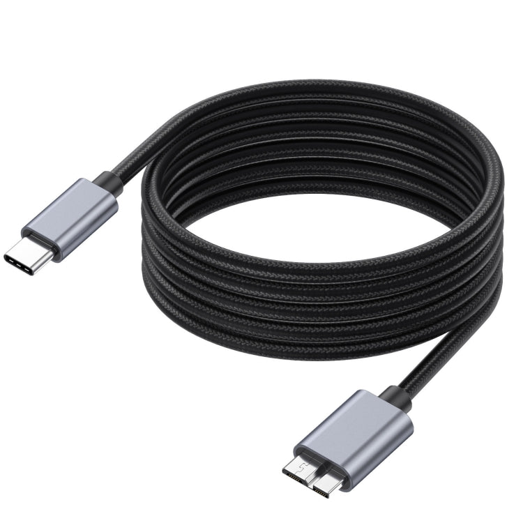 10Gbps USB-C / Type-C 3.1 to Micro B Mobile Hard Disk Adapter Cable, Length:3m - Cable & Adapters by PMC TechLife | Online Shopping South Africa | PMC TechLife | Buy Now Pay Later Mobicred