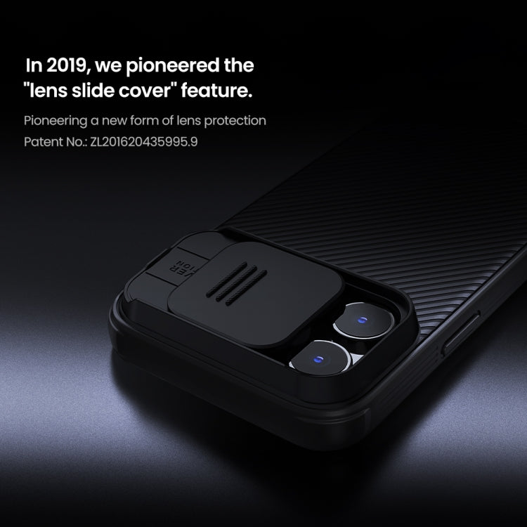 For iPhone 16 Pro Max NILLKIN CamShield Pro PC Phone Case(Black) - free shipping - PMC Jewellery - Order now!