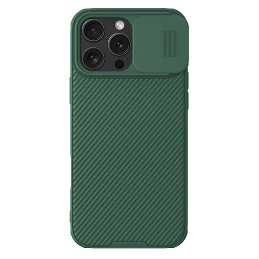 For iPhone 16 Pro Max NILLKIN CamShield Pro PC Phone Case(Green) - iPhone 16 Pro Max Cases by NILLKIN | Online Shopping South Africa | PMC Jewellery | Buy Now Pay Later Mobicred