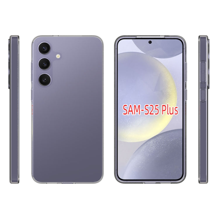 For Samsung Galaxy S25+ 5G Waterproof Texture TPU Phone Case(Transparent) - Galaxy S25+ 5G Cases by PMC Jewellery | Online Shopping South Africa | PMC Jewellery | Buy Now Pay Later Mobicred