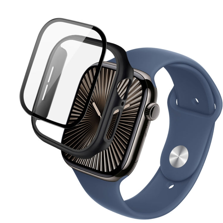 For Apple Watch Series 10 42mm imak Integrated Watch Case with Film(Black) - free shipping - PMc TechLife - Order now!