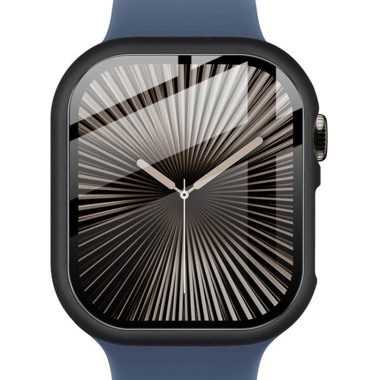 For Apple Watch Series 10 42mm imak Integrated Watch Case with Film(Black) - free shipping - PMc TechLife - Order now!