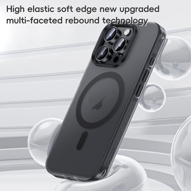 For iPhone 16 Pro Benks Frosted MagSafe Magnetic Shockproof Phone Case(Black) - iPhone 16 Pro Cases by Benks | Online Shopping South Africa | PMC Jewellery | Buy Now Pay Later Mobicred