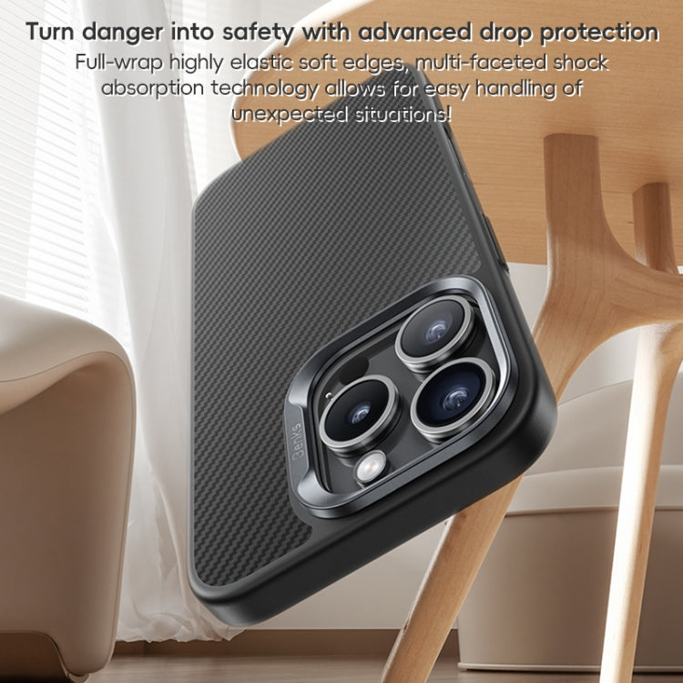 For iPhone 16 Plus Benks MagSafe Kevlar Fiber Ultra-thin Shockproof Phone Case(Black) - free shipping - PMC Jewellery - Order now!
