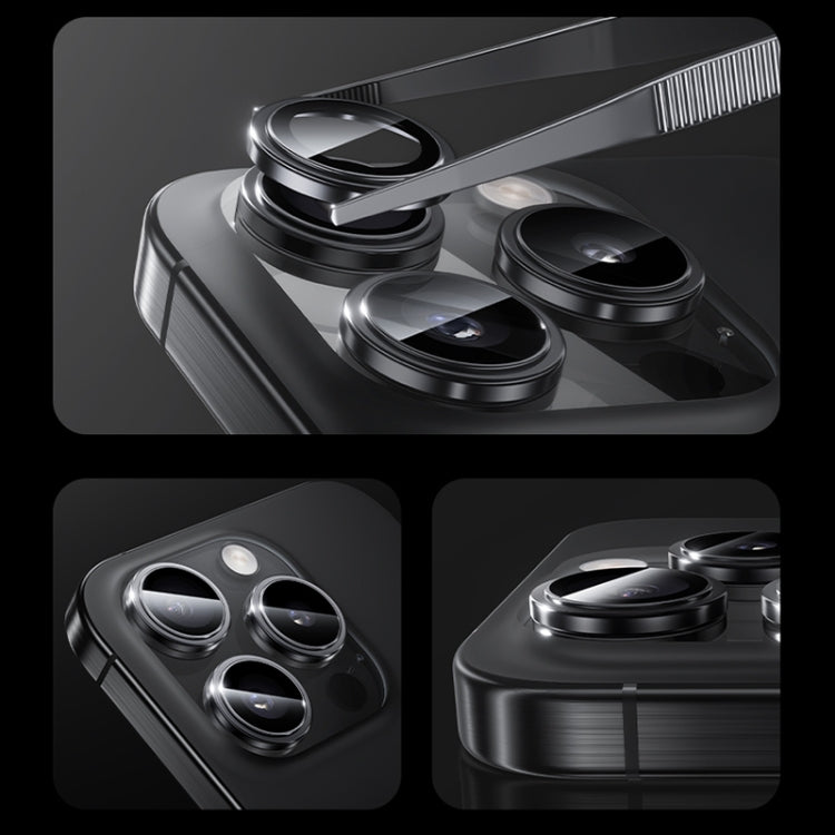 For iPhone 16 Pro Max Benks King Kong Series Corning Single Metal Lens Protective Film(Black) - free shipping - PMC Jewellery - Order now!
