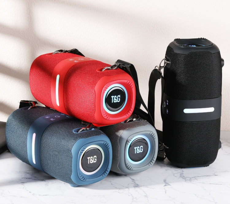 T&G TG669 Outdoor Portable TWS Colorful Wireless Bluetooth Speaker(Grey) - free shipping - PMC Jewellery - Order now!