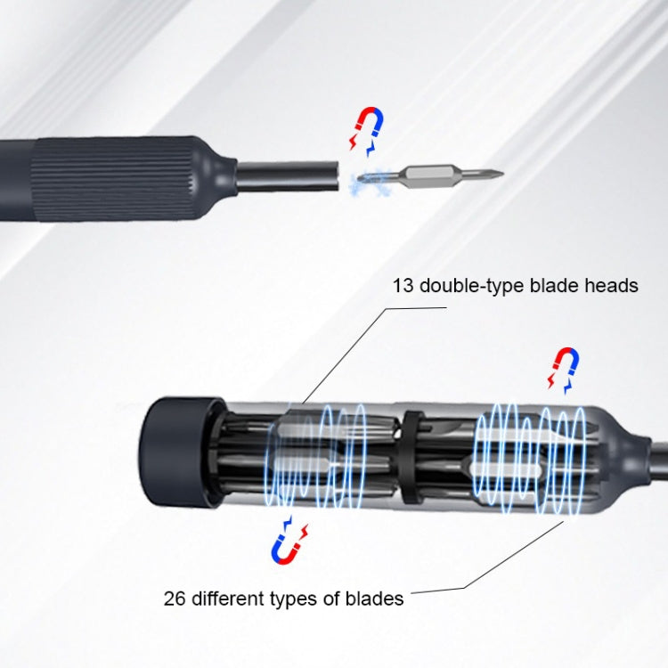 27 in 1 Double-bit Screwdriver Kit - Screwdriver Set by PMC Jewellery | Online Shopping South Africa | PMC Jewellery | Buy Now Pay Later Mobicred