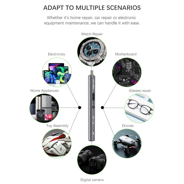 TBK 007 Adjustable Multifunctional Grinding Screwdriver Set - free shipping - PMC Jewellery - Order now!