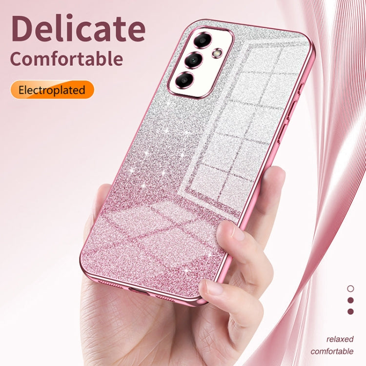 For Samsung Galaxy S25 Ultra 5G Gradient Glitter Powder Electroplated Phone Case(Green) - Galaxy S25 Ultra 5G Cases by PMC Jewellery | Online Shopping South Africa | PMC Jewellery | Buy Now Pay Later Mobicred