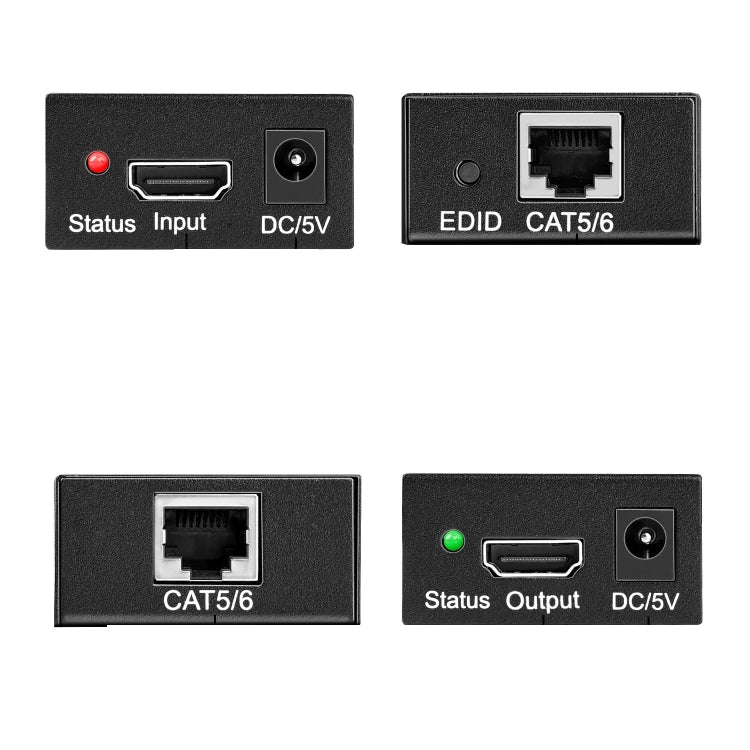 4K HDMI to RJ45 Network Extender, Transmission Distance: 120m(US Plug) - Amplifier by PMC TechLife | Online Shopping South Africa | PMC TechLife | Buy Now Pay Later Mobicred