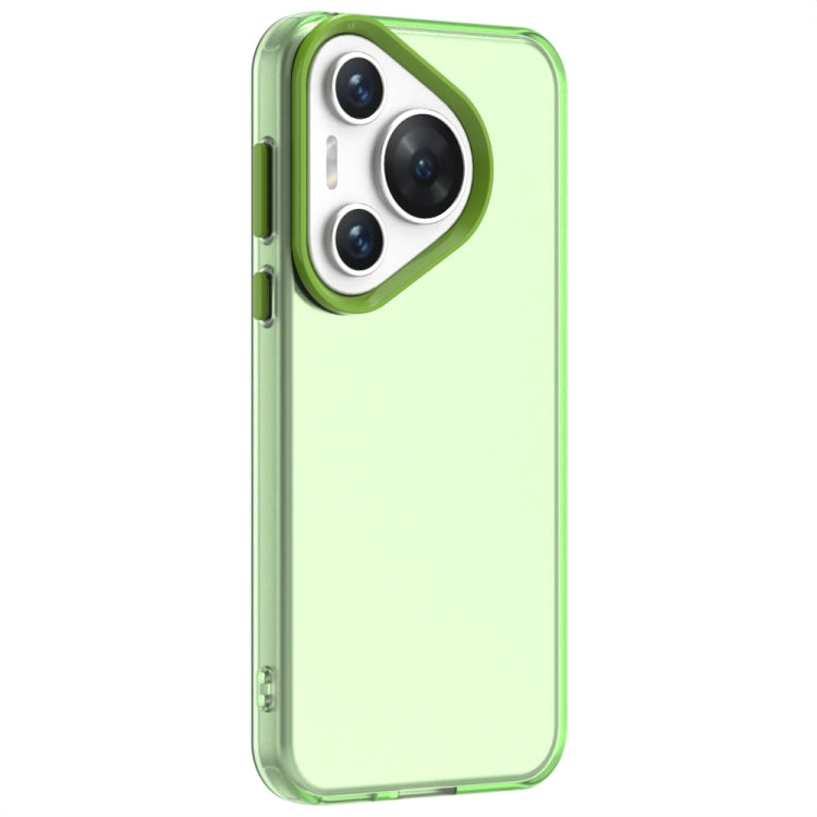 For Huawei Pura 70 Pro+ Candy PC Hybrid TPU Shockproof Phone Case(Green) - free shipping - PMC Jewellery - Order now!