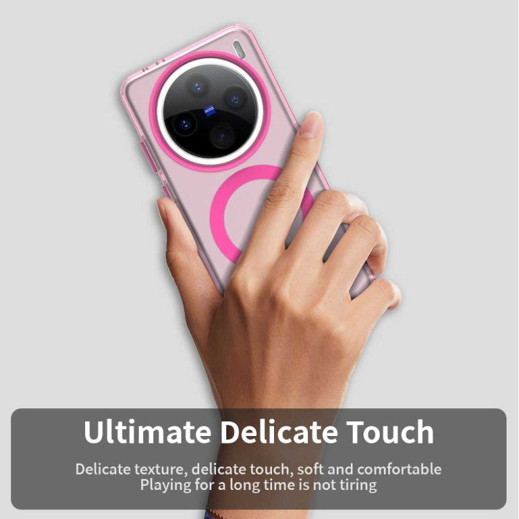 For vivo X200 Pro Candy Magsafe PC Hybrid TPU Phone Case(Red) - vivo Cases by PMC Jewellery | Online Shopping South Africa | PMC Jewellery | Buy Now Pay Later Mobicred