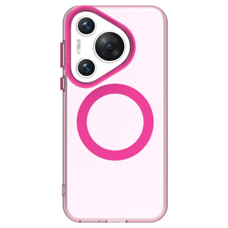 For Huawei Pura 70 Candy Magsafe PC Hybrid TPU Phone Case(Red) - Huawei Cases by PMC Jewellery | Online Shopping South Africa | PMC Jewellery | Buy Now Pay Later Mobicred