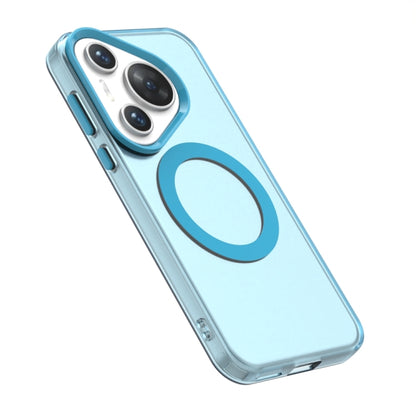 For Huawei Pura 70 Candy Magsafe PC Hybrid TPU Phone Case(Blue) - Huawei Cases by PMC Jewellery | Online Shopping South Africa | PMC Jewellery | Buy Now Pay Later Mobicred