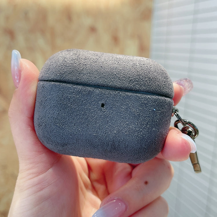 For AirPods 3 Turn Fur Bluetooth Earphone PC Protective Case(Grey) - For AirPods 3 by PMC Jewellery | Online Shopping South Africa | PMC Jewellery | Buy Now Pay Later Mobicred