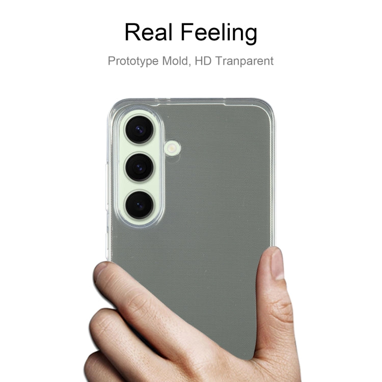 For Samsung Galaxy S25+ 5G Ultra-thin Transparent TPU Phone Case - Galaxy S25+ 5G Cases by PMC Jewellery | Online Shopping South Africa | PMC Jewellery | Buy Now Pay Later Mobicred