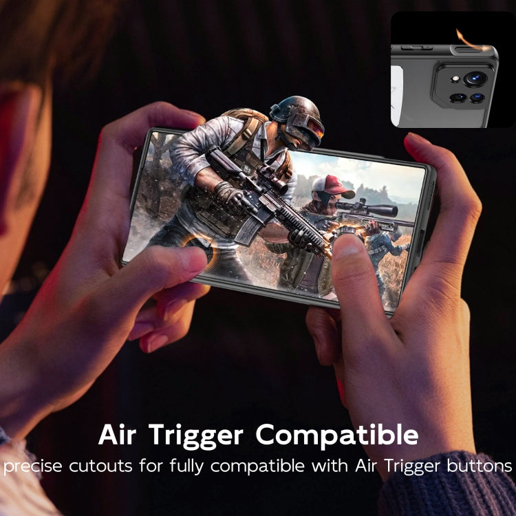 For ASUS ROG Phone 8 / 8 Pro Cooling 3 in 1 Phone Case(Silver) - ASUS Cases by PMC TechLife | Online Shopping South Africa | PMC TechLife | Buy Now Pay Later Mobicred