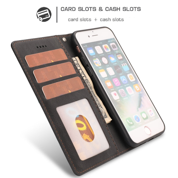 For iPhone 16e Fantasy Skin-feel Calfskin Texture Leather Phone Case(Black) - iPhone 16e Cases by PMC TechLife | Online Shopping South Africa | PMC TechLife | Buy Now Pay Later Mobicred
