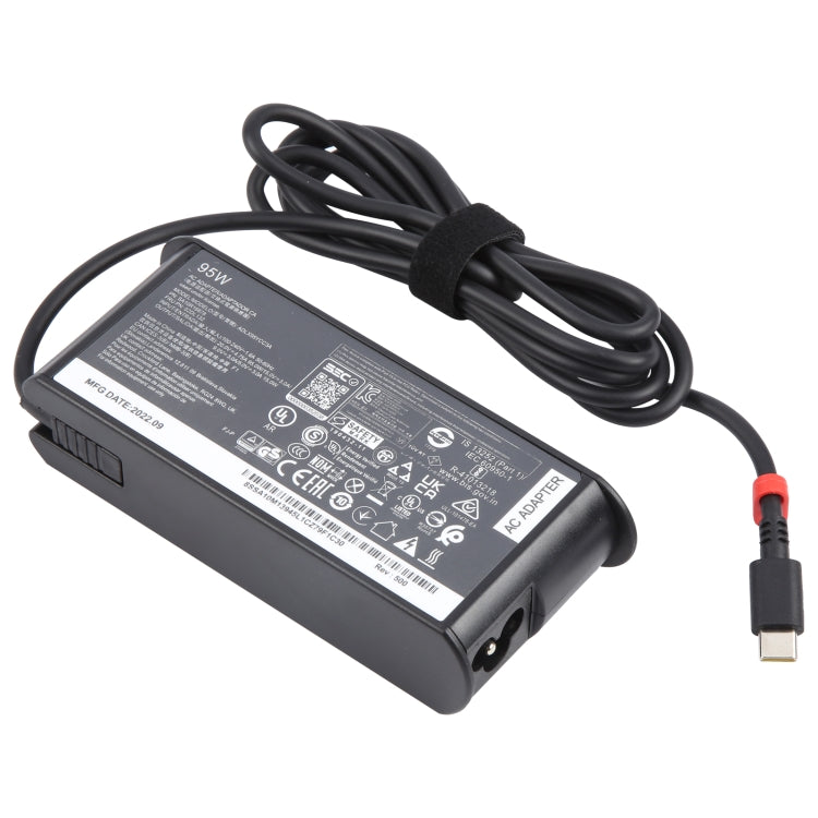 95W 20V 4.75A USB Type-C Plug Laptop Notebook Power Adapter For Lenovo, Plug:UK Plug - For Lenovo by PMC Jewellery | Online Shopping South Africa | PMC Jewellery | Buy Now Pay Later Mobicred