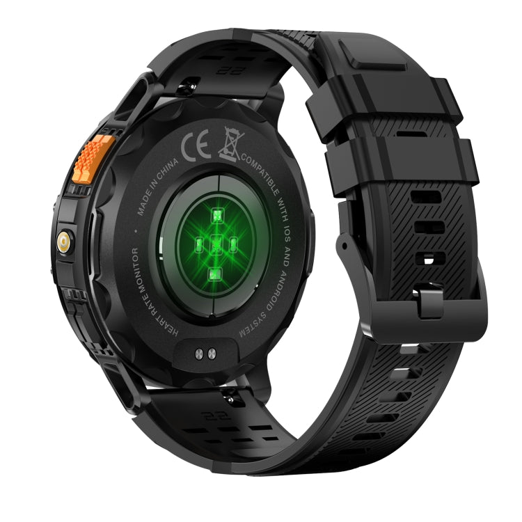 K65 1.43 inch Bluetooth Call Smart Watch, Support Heart Rate / Blood Oxygen(Black) - Smart Watches by PMC TechLife | Online Shopping South Africa | PMC TechLife | Buy Now Pay Later Mobicred