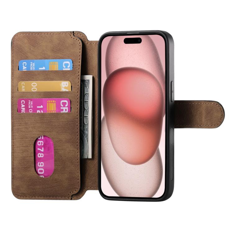 For iPhone 16e CaseNeo MagSafe RFID Anti-theft Retro Leather Phone Case(Brown) - iPhone 16e Cases by CaseNeo | Online Shopping South Africa | PMC TechLife | Buy Now Pay Later Mobicred