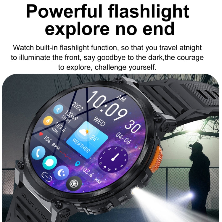 LEMFO K66 1.85 inch Bluetooth Call Smart Watch, Support Heart Rate / Blood Oxygen(Orange) - free shipping - PMC TechLife - Order now!