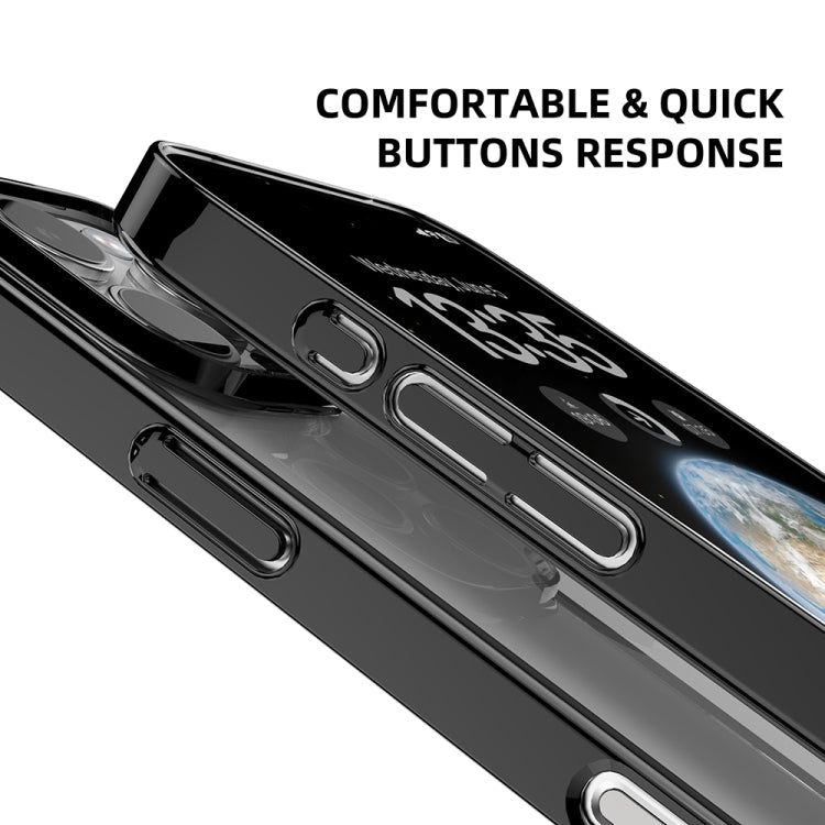 For iPhone 16 Mutural Jiantou Series Electroplating Hybrid PC Phone Case(Mocha Gold) - free shipping - PMC Jewellery - Order now!