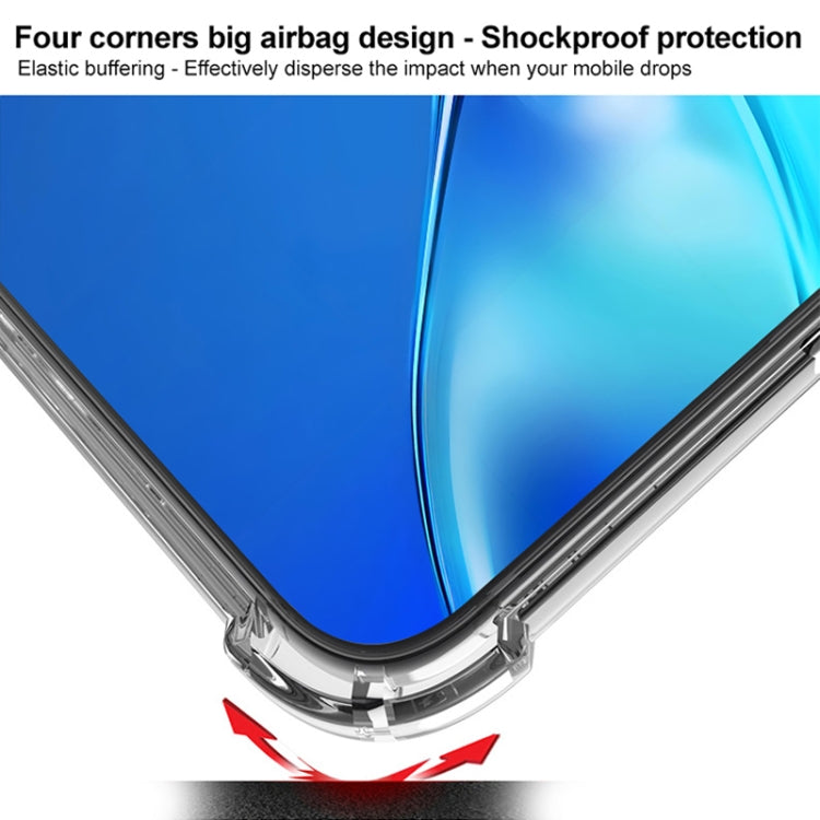 For iPhone 16 Pro IMAK Space Shield PC + TPU Airbag Shockproof MagSafe Phone Case(Transparent) - free shipping - PMC Jewellery - Order now!