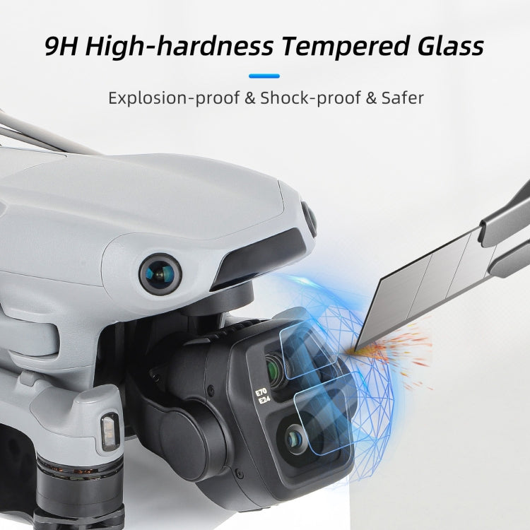 For DJI Air 3S Sunnylife Tempered Glass Film Lens Protector, Quantity:1 Set(Transparent) - free shipping - PMC TechLife - Order now!