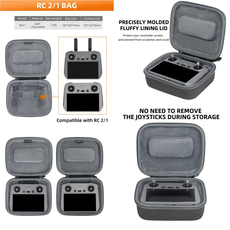 Sunnylife Carrying Case Bag, Model:A3-B660 Batteries Bag - free shipping - PMC TechLife - Order now!