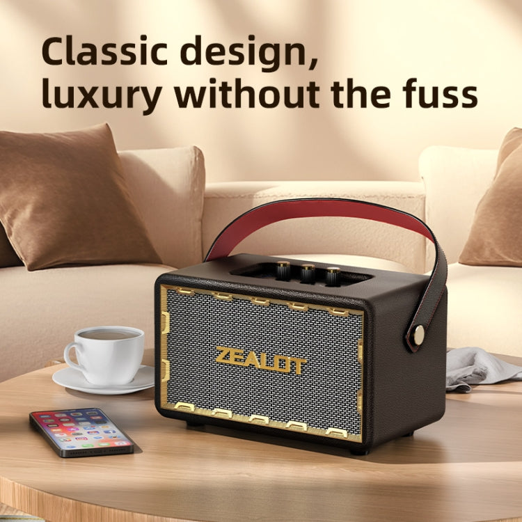 Zealot MT01 Retro Card Portable Wireless Bluetooth Speaker(White) - free shipping - PMC Jewellery - Order now!
