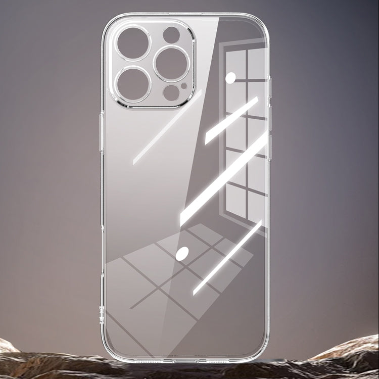 For iPhone 16 Pro Max TOTU PC-1 Soft Series Precision Lens Holes TPU Phone Case(Transparent) - iPhone 16 Pro Max Cases by TOTUDESIGN | Online Shopping South Africa | PMC Jewellery | Buy Now Pay Later Mobicred