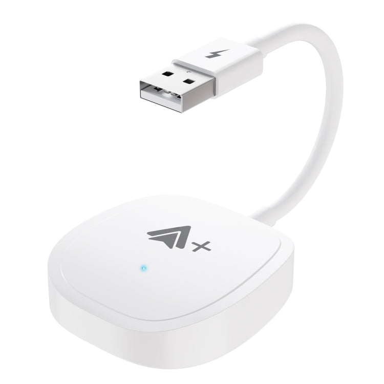 USB Interface Wired to Wireless CarPlay Auto Adapter for Android, Specification:Square(White) - free shipping - PMC Jewellery - Order now!