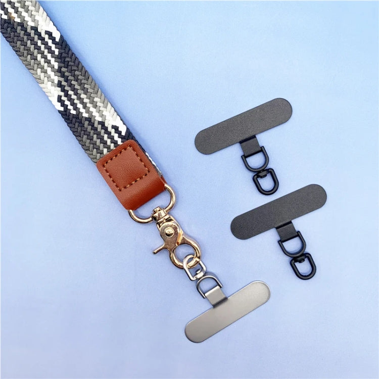 360 Degree Rotation Oval Metal Mobile Phone Lanyard Fixing Gasket(Rose Gold) - free shipping - PMc TechLife - Order now!
