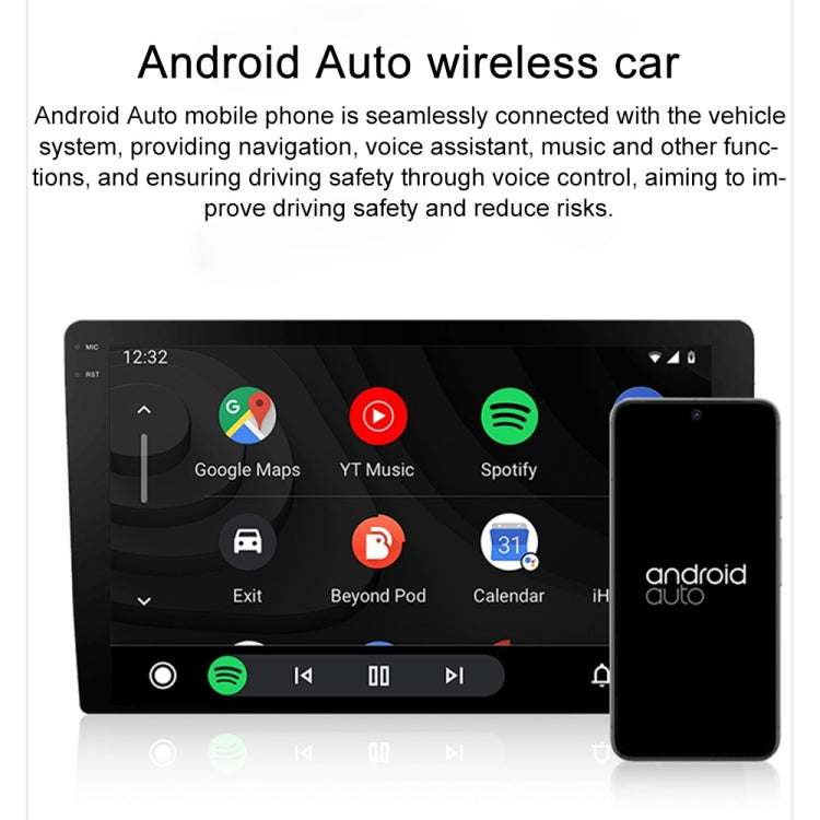 CarPlay and Android Auto Dual Interface Wireless Car Connectivity Box, Length:20cm(Black) - free shipping - PMC Jewellery - Order now!