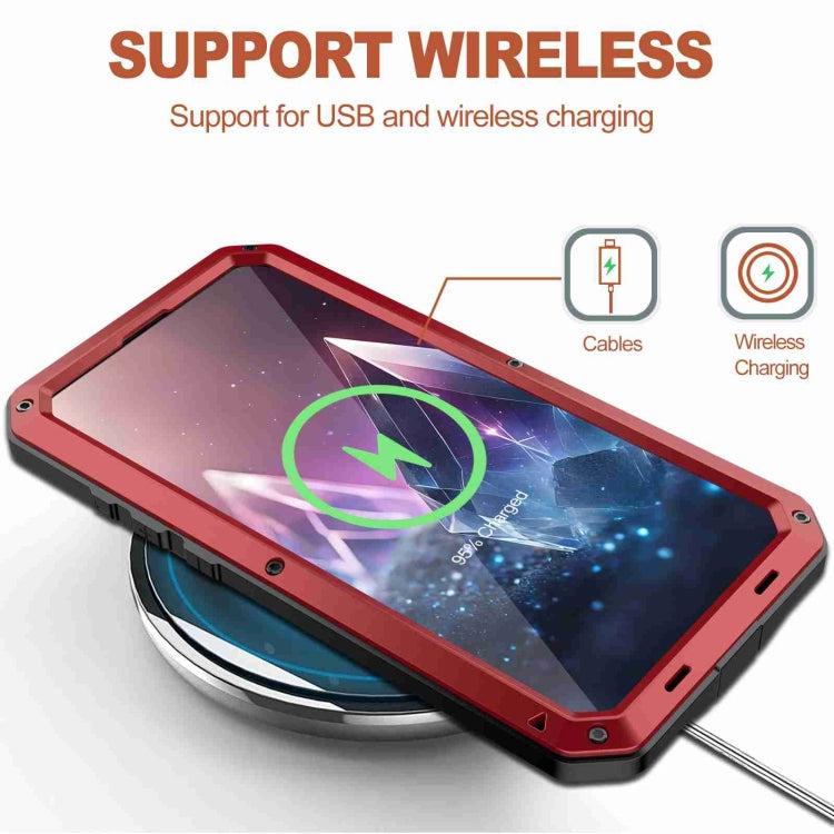 For iPhone 16 RedPepper Triple-proof Metal Phone Case(Red) - free shipping - PMC Jewellery - Order now!