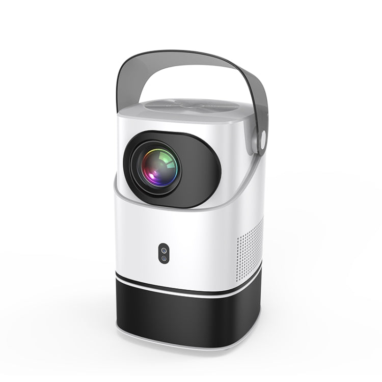 TS-2 1920 x 1080P 240ANSI HiSilicon 352 Android 9.0 Telescopic Projector, EU Plug(White) - LED Projector by PMC TechLife | Online Shopping South Africa | PMC TechLife | Buy Now Pay Later Mobicred