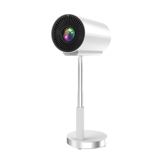 TS-3 1280x720P 260ANSI HiSilicon 352 Android 9.0 Telescopic Projector, UK Plug(White) - LED Projector by PMC Jewellery | Online Shopping South Africa | PMC Jewellery | Buy Now Pay Later Mobicred