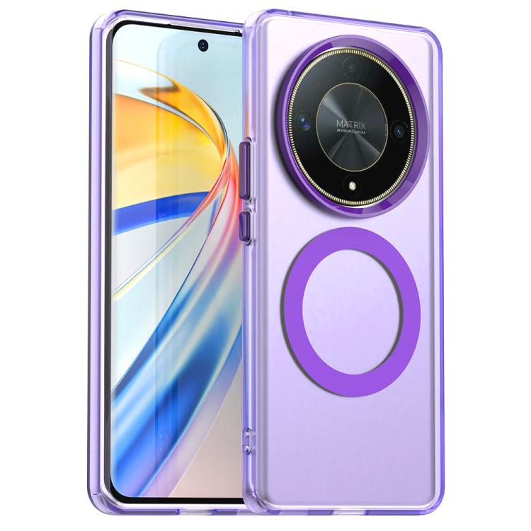 For Honor X9 Candy Magsafe PC Hybrid TPU Phone Case(Purple) - free shipping - PMC TechLife - Order now!