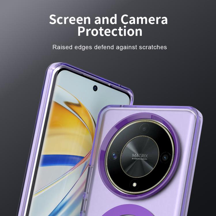 For Honor X9 Candy Magsafe PC Hybrid TPU Phone Case(Purple) - free shipping - PMC TechLife - Order now!