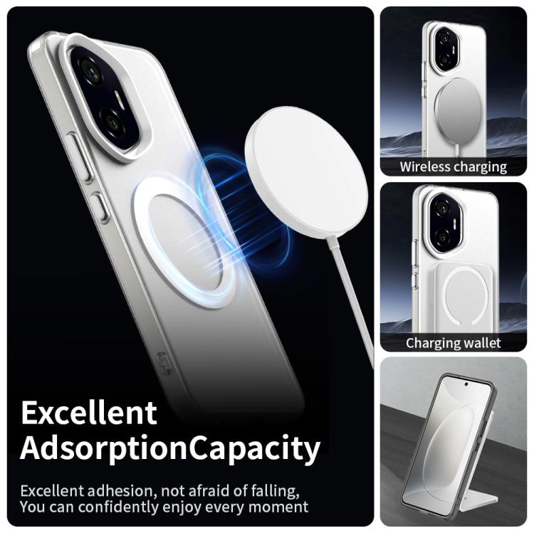 For Honor 300 Candy Magsafe PC Hybrid TPU Phone Case(White) - free shipping - PMC TechLife - Order now!