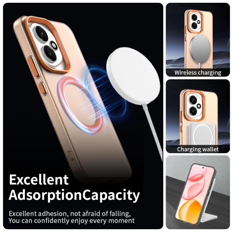 For Honor 400 Global 156.5mm Candy Magsafe PC Hybrid TPU Phone Case(Orange) - free shipping - PMC TechLife - Order now!