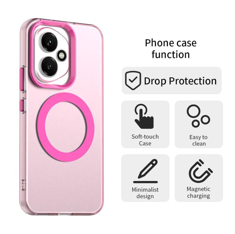 For Honor 400 Global 156.5mm Candy Magsafe PC Hybrid TPU Phone Case(Red) - free shipping - PMC TechLife - Order now!